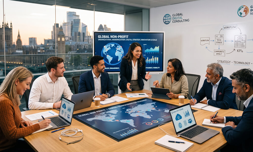 Digital Transformation Consulting for a Global Non-Profit Organization