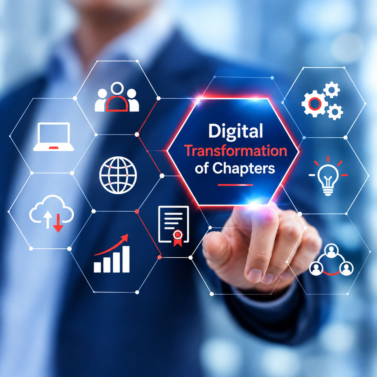 Digital Transformation of Chapters - Digital Marketing, Website Revamp, More